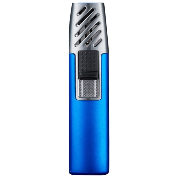 Mecheros de Gas Multifuncional VentDepot TorchyBlue 1 Pza Azul Recargable Metal Gas Butano