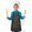 Colorful Games Retro, variant on Colorful Games Symbol Black Pattern Kids Aprons for Girls and Boys,Adjustable Neck Strap Toddler Aprons for Kids Cooking Baking