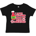 thumbnail image 3 of Inktastic I Love Ketchup from My Head Tomatoes Boys or Girls Toddler T-Shirt, 3 of 5