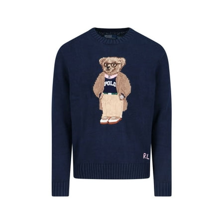 Polo Ralph Lauren "Polo Bear" Sweater – Navy (Men's)