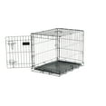 thumbnail image 6 of Carlson Secure Foldable Single Door Metal Dog Crate, Small, Black, 24” L, 6 of 6