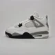 thumbnail image 1 of N I-K-E A i r-Jor-dan 4 Retro GS White Cement (2025) Size 7Y / Womens 8.5 IB4171-100, 1 of 6