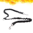 thumbnail image 3 of Shisuyan Sangle Double Tête Extensible Corde Extensible Fournitures pour Animaux Chien Chiot (Noir, Taille m), 3 of 8