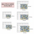 thumbnail image 6 of Lemon Outdoor Rug 4x6 Ft, Non Slip Washable Area Rug, Watercolor Yellow Blue Fruit Branch Flower Patio Rugs Carpet Runner, Large Floor Mat for Indoor/Outdoor Deck Porch Camping, 6 of 8