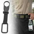 thumbnail image 2 of Carabiner Water Bottle Clip (Belt Beverage Holder, Hiking Clip Ring), Carabiner Clip Attaches Water Bottles To Backpacks, For Walking Carabiner Portable Belt Strong, By Meiiso, 2 of 9