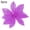 Purple, variant on Visland 5 Pcs 4 Inch Christmas Flowers, Glitter Poinsettia Artificial Flowers, Decorations for Xmas Tree Wreaths Garland Ornaments Winter Holiday Decor