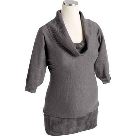 Maternity Cowl Batwing Sweater