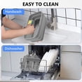 thumbnail image 4 of 2Pcs Air Fryer Silicone Pot Collapsible Air Fryer Liner Basket for Ninja Dual Air Fryer, 4 of 9