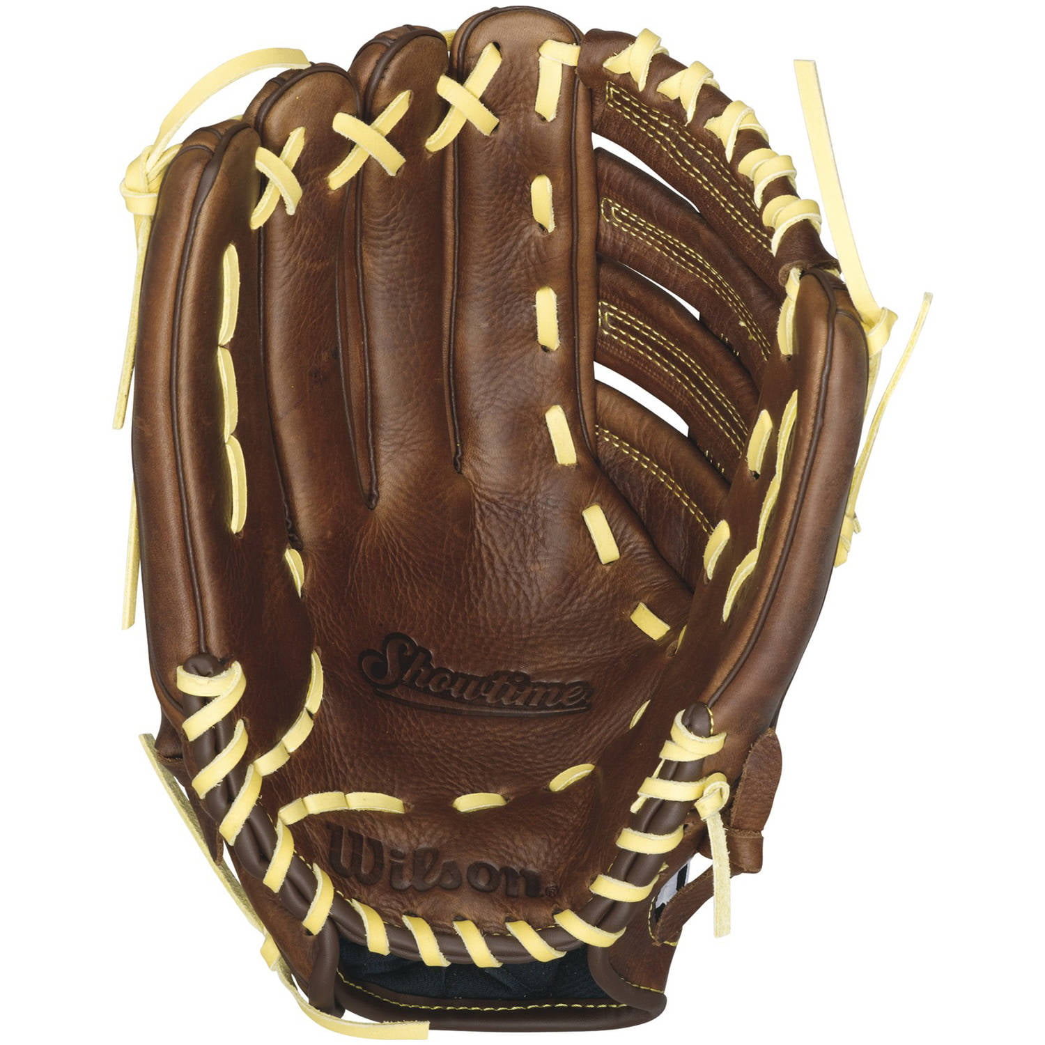 11.5 Brown/Blonde Right Hand Throw Wilson Showtime First Base Baseball Gloves 