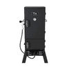Masterbuilt 30-Inch Outdoor Vertical Propane Gas BBQ Meat Smoker Grill, Black
