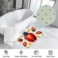 thumbnail image 3 of Ladybird Polyester Indoor/Door/Bath Rugs: Non-Slip, Machine Washable Mats, 3 of 6