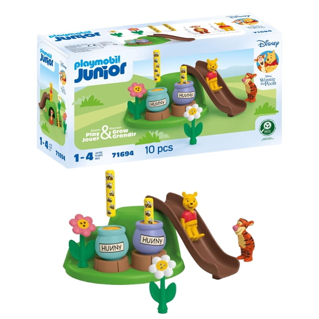 Set de jardín de abejas de Winnie the Pooh y Tigger de Playmobil Junior