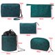 thumbnail image 2 of Bolsa de cuero PU impermeable para cosméticos, organizador de maquillaje, neceser de viaje, estuche de almacenamiento para cosméticos y maquillaje, 2022 Fivean unisex, 2 of 2