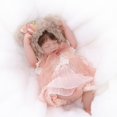 thumbnail image 1 of Gorro de vinilo con forma de oso para niña, modelo Cloveray, 12 pulgadas, de Reborn Baby Doll, 1 of 6