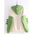 thumbnail image 5 of YUUOKPO Sudadera con capucha de dinosaurio Kawaii Sudadera con capucha linda para adolescentes, 5 of 5