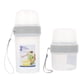 thumbnail image 1 of 2pcs Cajas de sellado de doble capa Ensalada Bento Contenedor Cajas de alimentos Snack Contenedores, 1 of 5