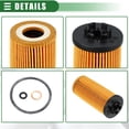 thumbnail image 4 of 1 Juego de Filtro de Aceite de Motor Filtro de Combustible para BMW X1 2000-2022 Plástico con Junta No.11428593186, 4 of 7