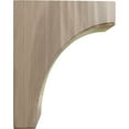 thumbnail image 3 of Ekena Millwork 3 1/2"W x 8"D x 10"H Clarksville Bracket, Walnut (2-Pack), 3 of 4