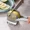 aluminium alloy, variant on Stainless Steel Kitchen Handheld Orange Lemon Slicer Tomato Cutting Clip Fruit Slicer Onion Slicer KitchenItem Cutter Accessorie