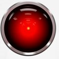 thumbnail image 3 of CafePress - HAL 9000 Eye Ringer T - 100% Cotton Ringed T-Shirt, 3 of 4