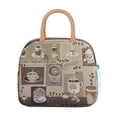 thumbnail image 2 of Lunch Bag Lunch Box for Women Reusable Insulated Lunch Cooler Bags,Large Capacity for Work Travel Picnic,Water-Resistant Coffee Lunch Tote Bag Gifts for Woman Mom Beige, 2 of 6