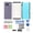 Purple, variant on NFTIGB Back Glass Cover Replacement Kit for Samsung Galaxy Note 8 Blue Front Outer Screen Repair Tools Set Includes Suction Cup Screwdrivers and Blades Full Assembly Set