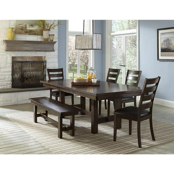 Intercon-Kona 44 x 76-92 Dining Table with Trestle Base