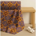 thumbnail image 4 of Soimoi Orange Cotton Poplin Fabric Maroon Paisley Print Fabric by the Yard 56 Inch Wide, 4 of 7