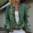 thumbnail image 2 of Kaondbfi Women's Cardigan, Button Down Cardigan Sweater Long Sleeve Sweaters Casual Trendy Fall Tops Coat Winter Coat for Women, 2 of 7