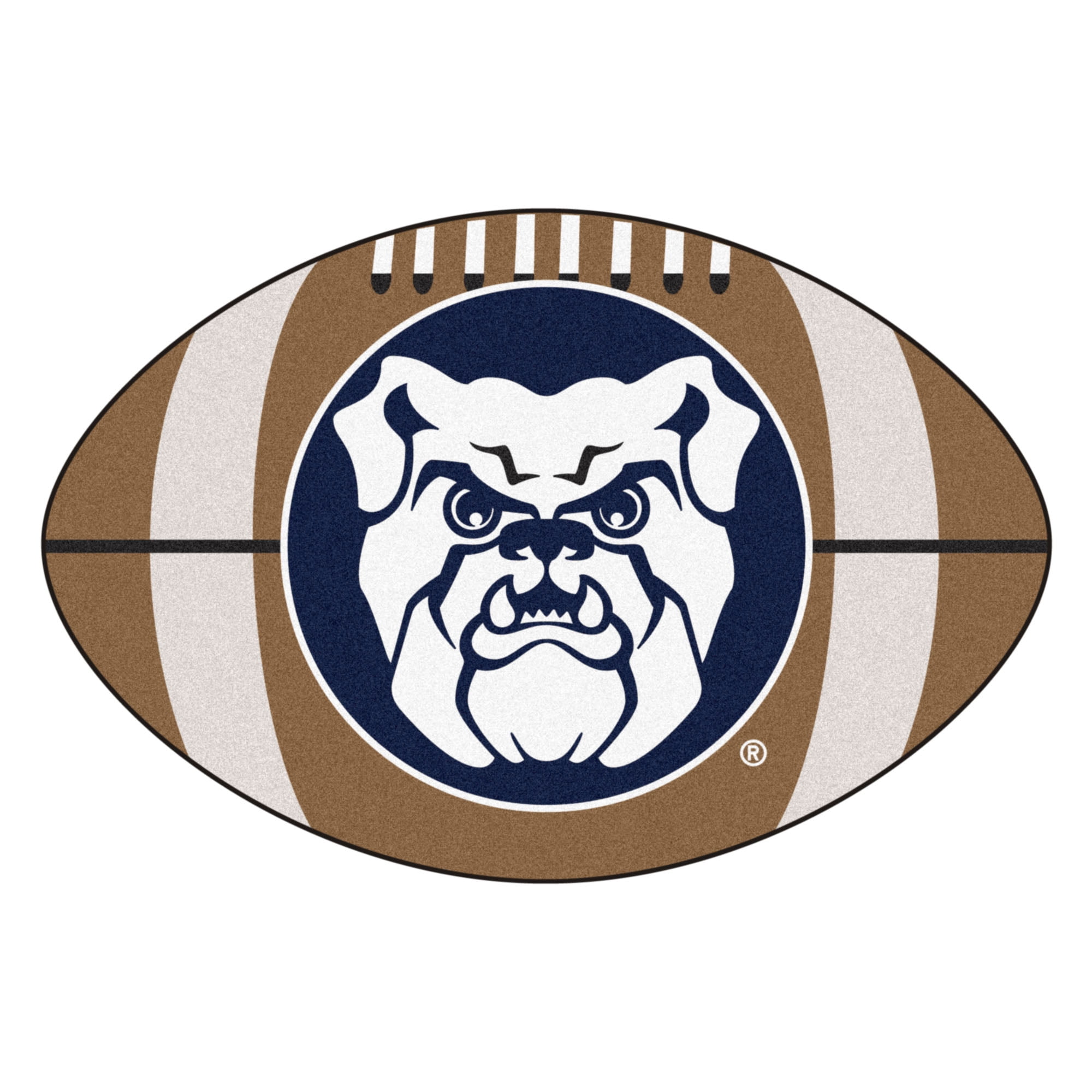Butler Football Rug 20.5"x32.5"