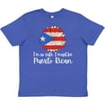 thumbnail image 3 of Inktastic I'm So Cute, I Must Be Puerto Rican Sunflower Puerto Rico Youth T-Shirt, 3 of 5
