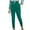 Green, variant on Aoochasliy Womens Pants Casual Solid Pants Comfortable Elastic Pocket Casual Suit Pants
