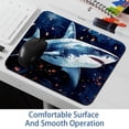 thumbnail image 6 of Shark Gaming Mouse Pad Desk Mat, Square 8.3x9.8 Inch Non-Slip Rubber Bottom Printed Design for Office and Gaming, 6 of 6