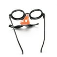 thumbnail image 4 of Gafas divertidas de payaso, gafas de nariz grande y barba, accesorios de vestir para Halloween, 4 of 7