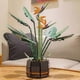 thumbnail image 4 of 1 piece of Bird of Paradise Strelitzia Reginae Everlasting Bouquet Flower Potted Small Particle Assembling Building Block Toy, 4 of 5