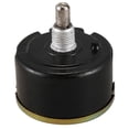 thumbnail image 2 of Potenciómetro bobinado WX050 de 10 kΩ, 5 W, eje redondo de 6 mm, color negro y plata., 2 of 5