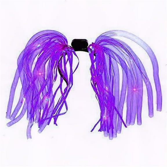 Blinkee 5020000 Purple LED Noodle Headband Flashing Dreads