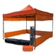 thumbnail image 1 of Toldo Carpa Plegable KINGSHOUSE 3x3 M Con Pared Transparente Bolsa naranja, 1 of 9