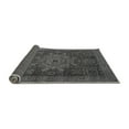 thumbnail image 2 of Ahgly Company Indoor Round Abstract Gray Modern Area Rugs, 7' Round, 2 of 4