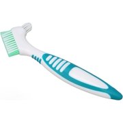 Denture Brush, Safe Denture Toothbrush Effective Prevent Tartar Plaque Removal for Home Hotel for Travel