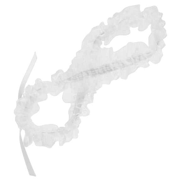 Hemoton Bridal Legs Adjustable Garters for Bride White