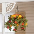 thumbnail image 2 of Fully Assembled Multicolor Mum Basket by OakRidge, Set of 2, 2 of 3