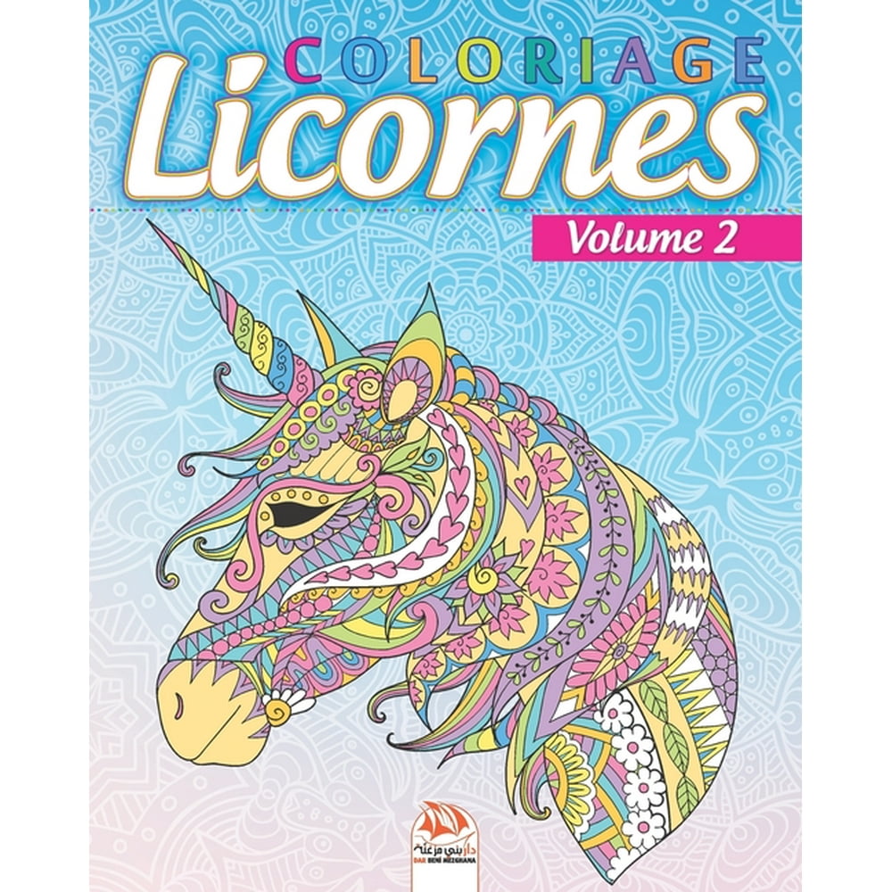 Licornes Coloriage Licornes 2  Livre de Coloriage pour Adultes