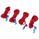 thumbnail image 1 of Cuerda Línea Y Para Tienda de Campaña Reflectante Duradero 4 Piezas rojo Sunnimix Tent Guy Lines y Tensor, 1 of 8