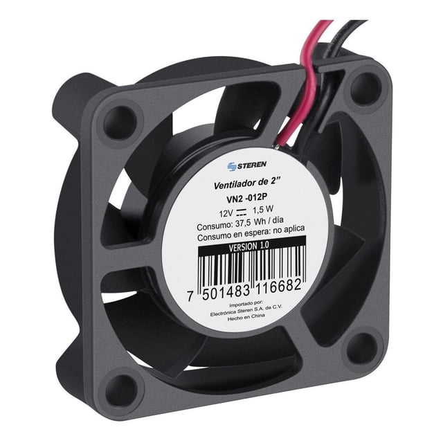 Ventilador Plástico De 2, 12 Vcc | Vn2-012p Steren VN2-012P