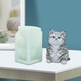 thumbnail image 4 of Cats Shaped Silicone Candle Molds Epoxy Resin Silicone Molds for Candle Soap, 4 of 7
