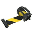 thumbnail image 2 of Xingzhi Stanchion Queue Barrier Crowd Control Retractable Black and Yellow, 2 of 9