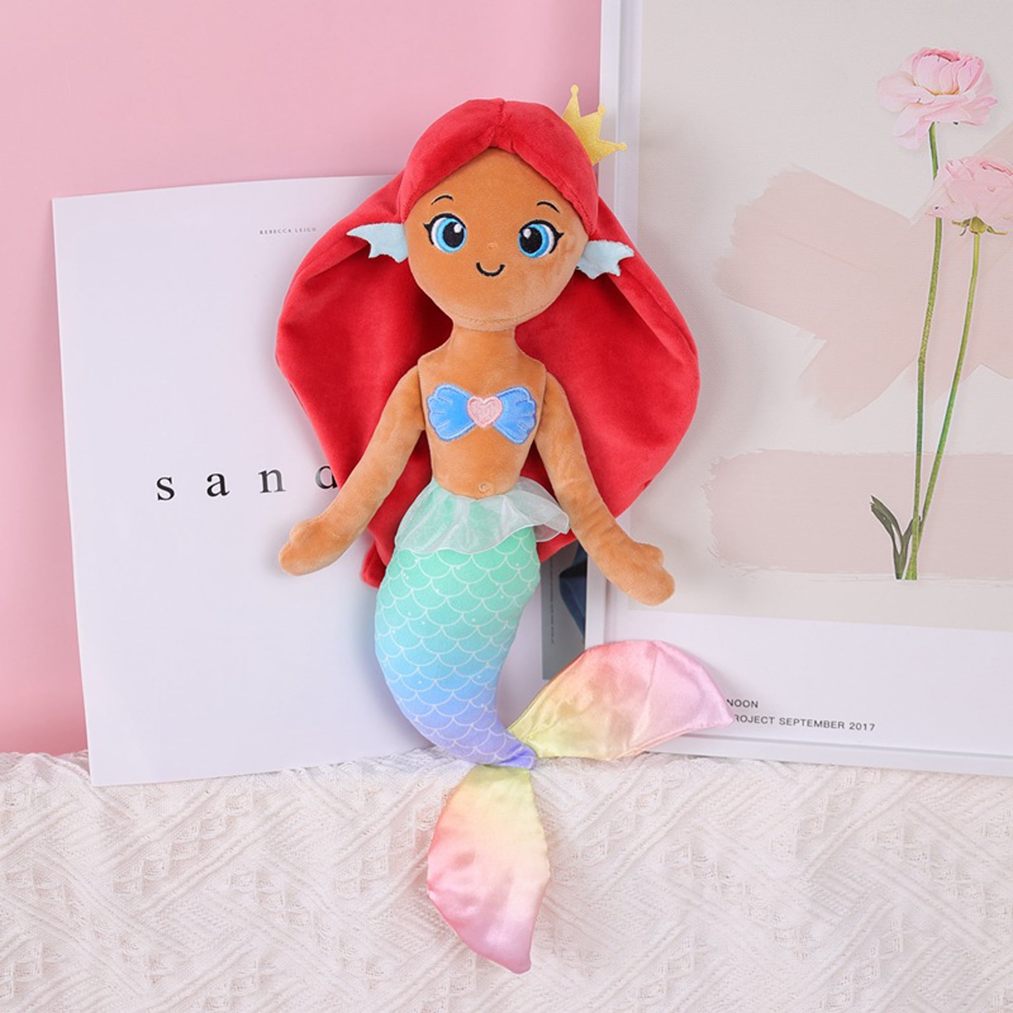 Mermaid plush toy sale