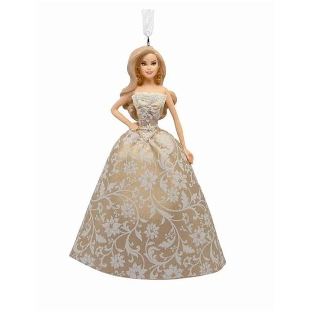 Adorno navideño Hallmark Mattel Holiday Barbie 2025
