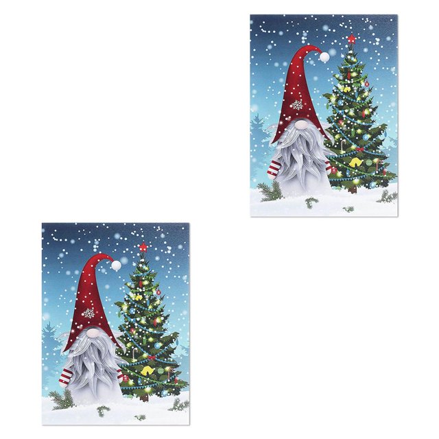 Injueey Cuadros de pintura de diamantes de Navidad decoración de cumpleaños de pared pinturas para el hogar Type2 NO2